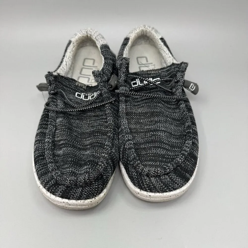 Hey Dude Mens Wally Stretch Meteorite Shoes Size 8  110383264